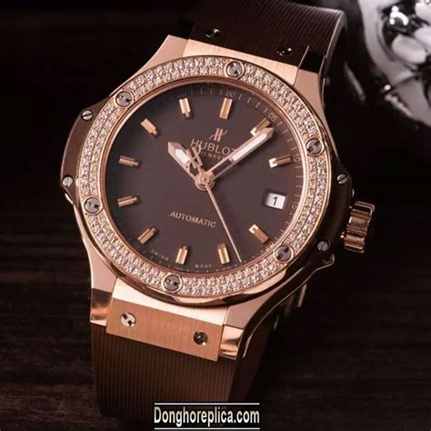 đồng hồ hublot nữ màu hồng|dong hublot nữ.